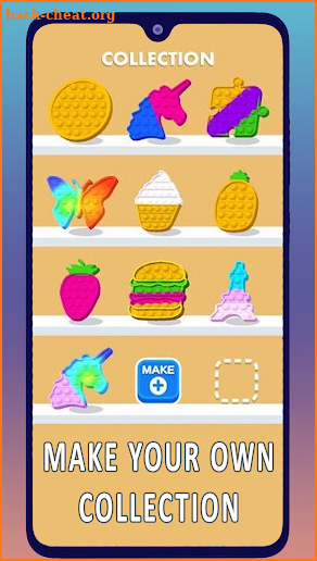 Pop it Fidget Toy maker 3D screenshot