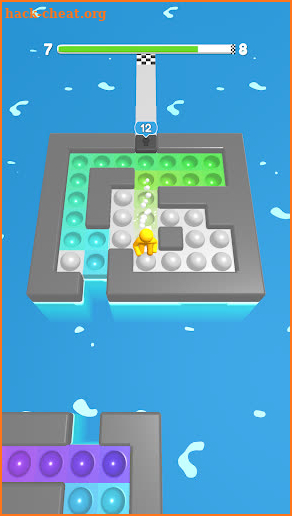 Pop it Maze screenshot