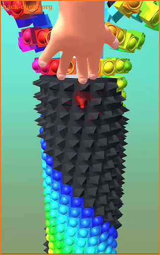 Pop It Run screenshot