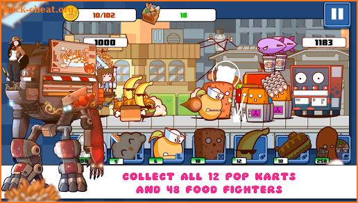 Pop Karts Food Fighters screenshot