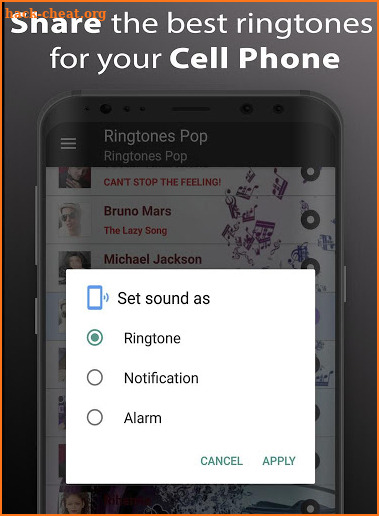 Pop Ringtones Free screenshot