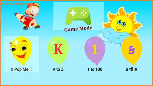 Pop The Balloon Children Game screenshot