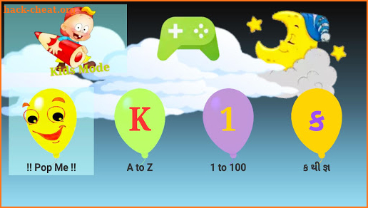 Pop The Balloon Children Game screenshot