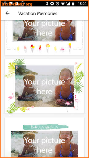 Popcarte - Send real postcard screenshot