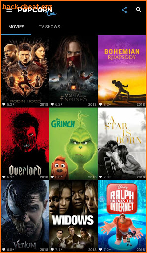 Popcorn Time - Free Movies & TV Shows screenshot