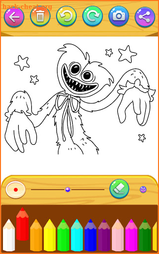 Poppy Coloring Horror Playtime screenshot