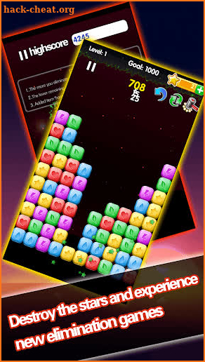 Popstar -popping star blast Casual games play screenshot