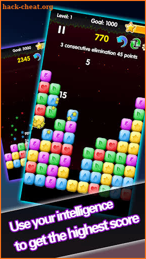 Popstar -popping star blast Casual games play screenshot