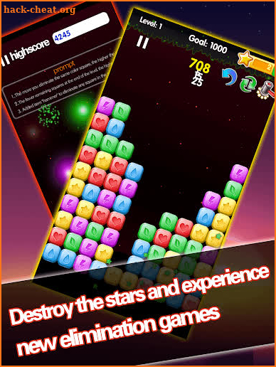 Popstar -popping star blast Casual games play screenshot