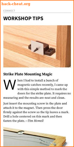 Popular Woodworking Magazine screenshot