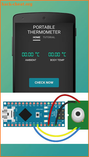 Portable Thermometer screenshot