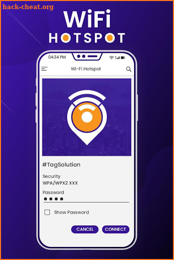 Portable WI – FI Hotspot : WI FI Generator screenshot
