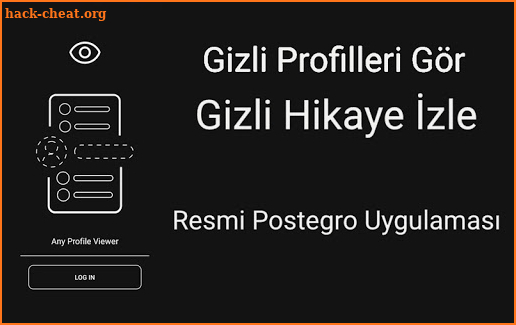 Postegro - Gizli Profilleri Gör screenshot