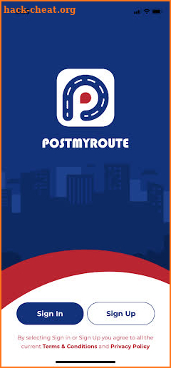 PostMyRoute screenshot