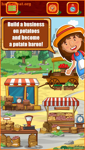 Potato Baron - Tap Tap Idle Tycoon screenshot