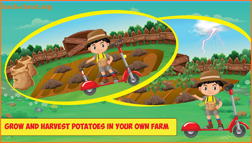 Potato Farm & Chips Factory - Crispy Potato Maker screenshot