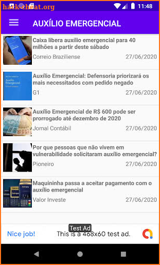 Poupança Social Digital screenshot