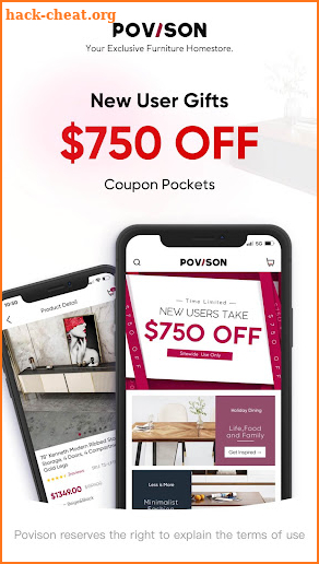 Povison-Furniture，Design＆Home screenshot