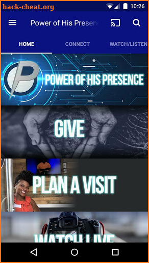 Power of His Presence App screenshot