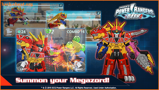 Power Rangers Dash screenshot