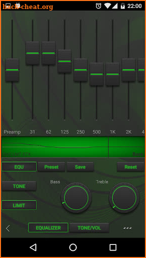 Poweramp EDM Skin 7 in 1 screenshot