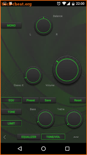 Poweramp EDM Skin 7 in 1 screenshot