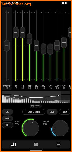 Poweramp Equalizer screenshot