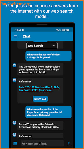 PowerChat AI screenshot