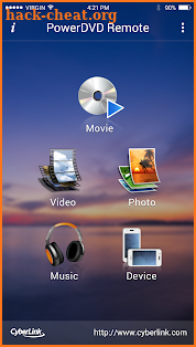 PowerDVD Remote screenshot