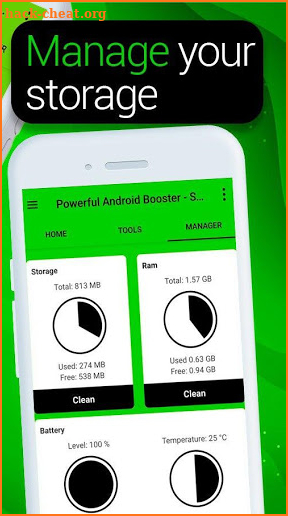 Powerful Android Booster - Speed Up Your Phone screenshot