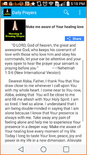 Powerful Prayers - Morning & Evening Prayers screenshot