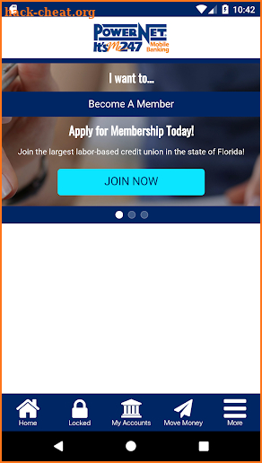 PowerNet Credit Union screenshot