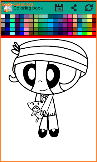 Powerpuff Girls Coloring by fans screenshot