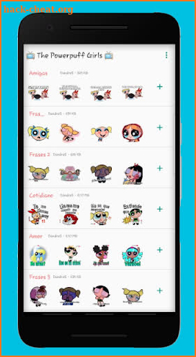 Powerpuff Stickers for WhatsApp screenshot