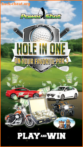 Powershot Golf - Hole In One Golf Contest screenshot