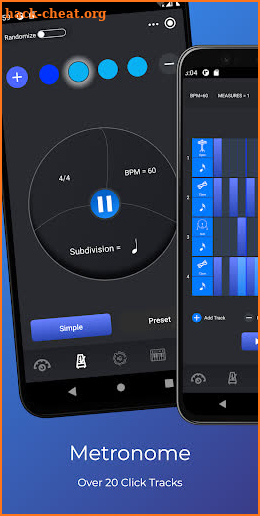 Practica: Tuner, Metronome, Synth, & Drum Beats screenshot