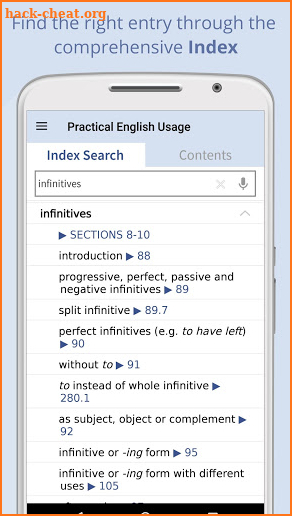 Practical English Usage 4e screenshot