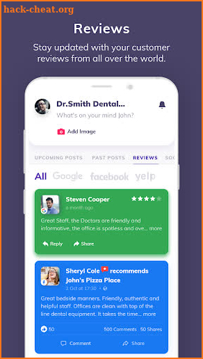 Practina - Social Media Marketing, Social Ads screenshot