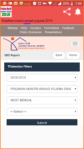 Pradhan mantri awash yojona list 2019 screenshot