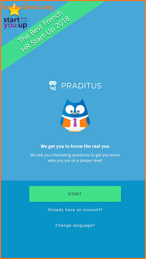 Praditus Personality Test screenshot