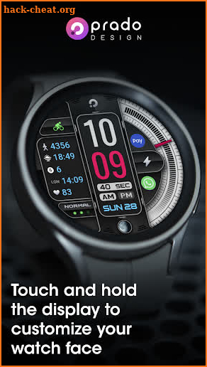 PRADO 59 Digital Watch Face screenshot