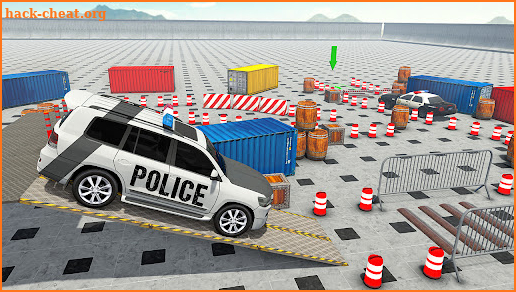 Prado Police Car Parking Games screenshot