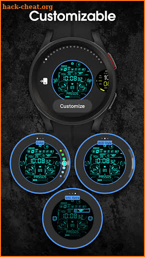 PRADO X167 HUD Watch Face screenshot