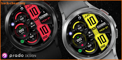 PRADO X75 - Digital Watch Face screenshot