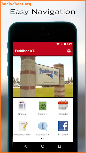 Prairiland ISD screenshot