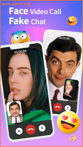 Prank App: Fake video & chat screenshot