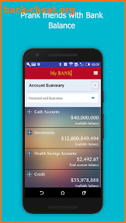 Prank Bank Check Account Pro screenshot