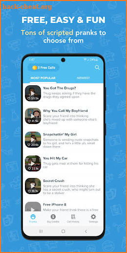 Prank Caller: Prank Calling screenshot