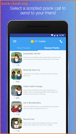 Prank Caller - Prank Calling App screenshot