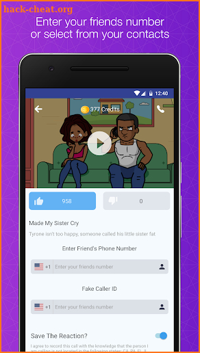 Prank Caller - Prank Calling App screenshot